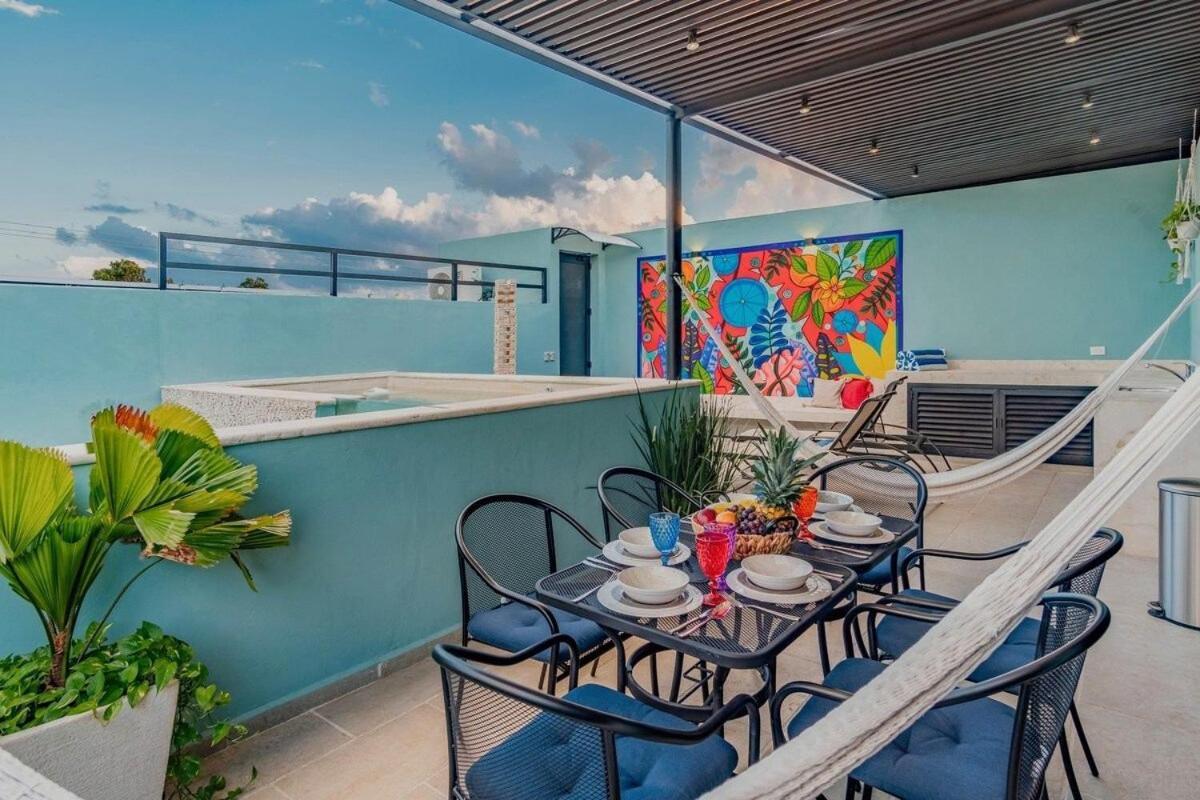 מרידה Rincon Del Cielo Rooftop With Glass Walled Pool מראה חיצוני תמונה