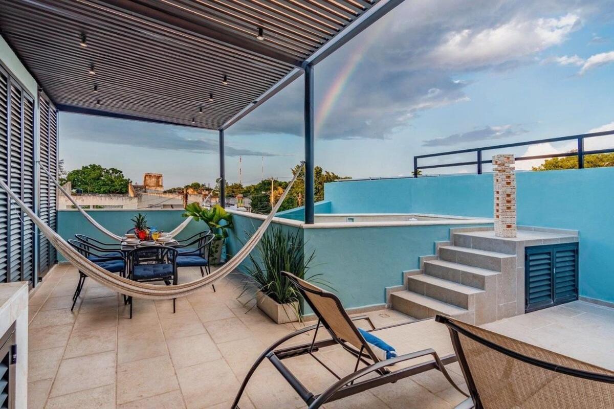 מרידה Rincon Del Cielo Rooftop With Glass Walled Pool מראה חיצוני תמונה